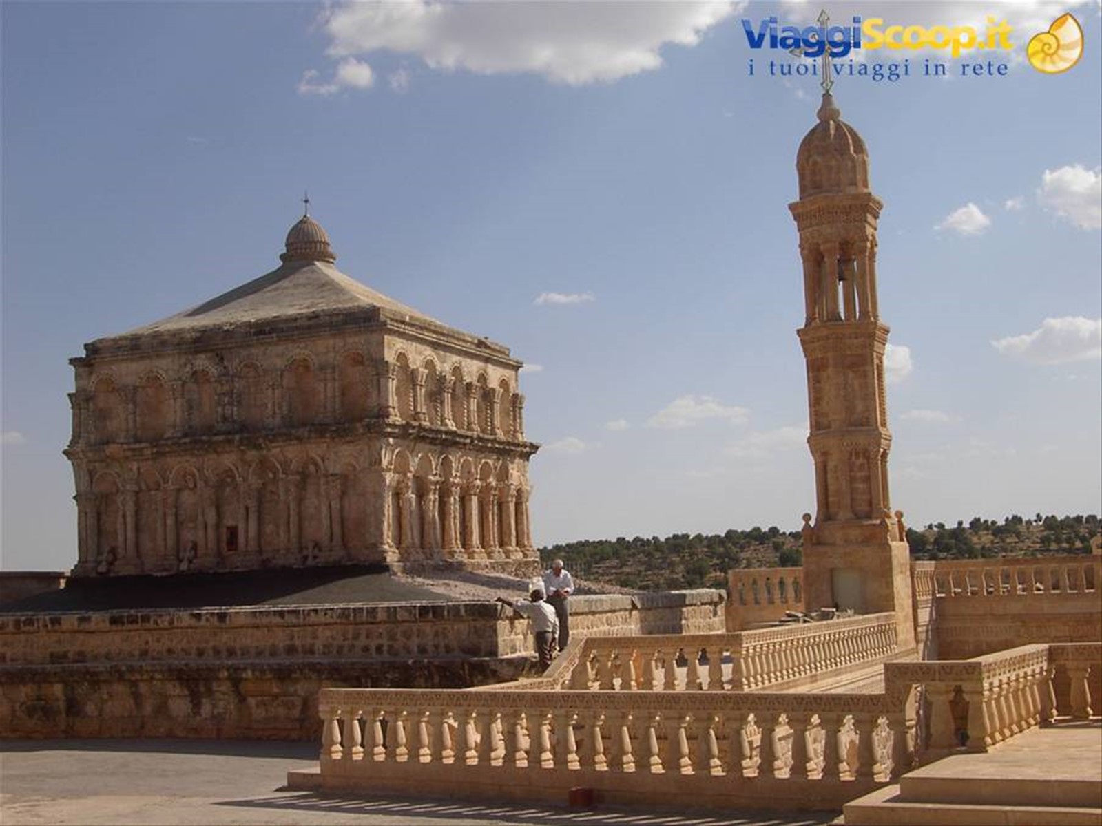 monastero al confine con la Siria