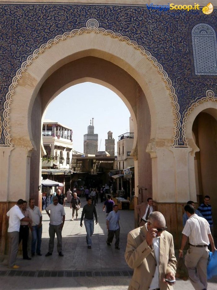 porta blu