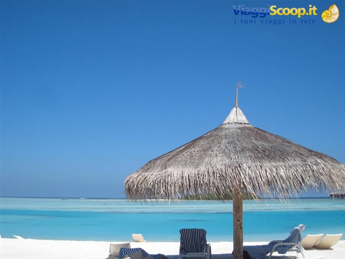 La spiaggia del Dhonveli