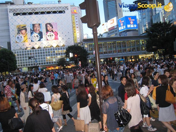 Tokyo - pedoni a Shibuya