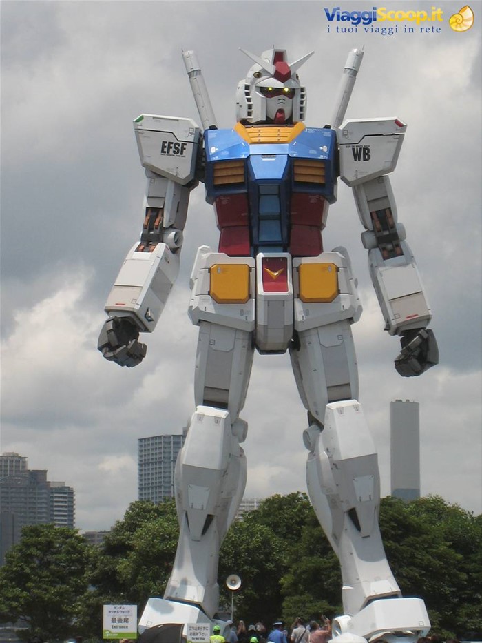Tokyo - Il Gundam a Odaiba