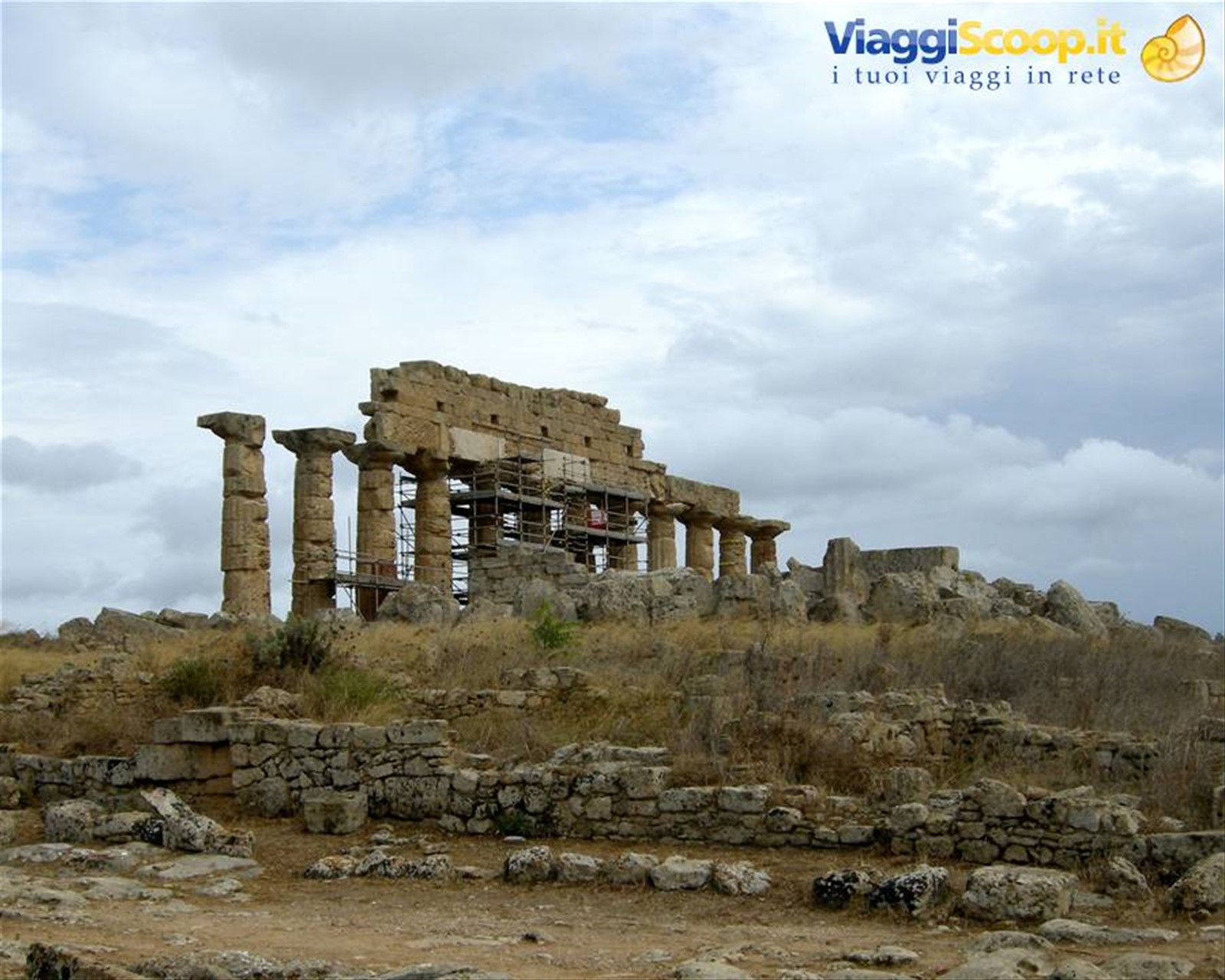Selinunte - Il Tempio C dell'Acropoli