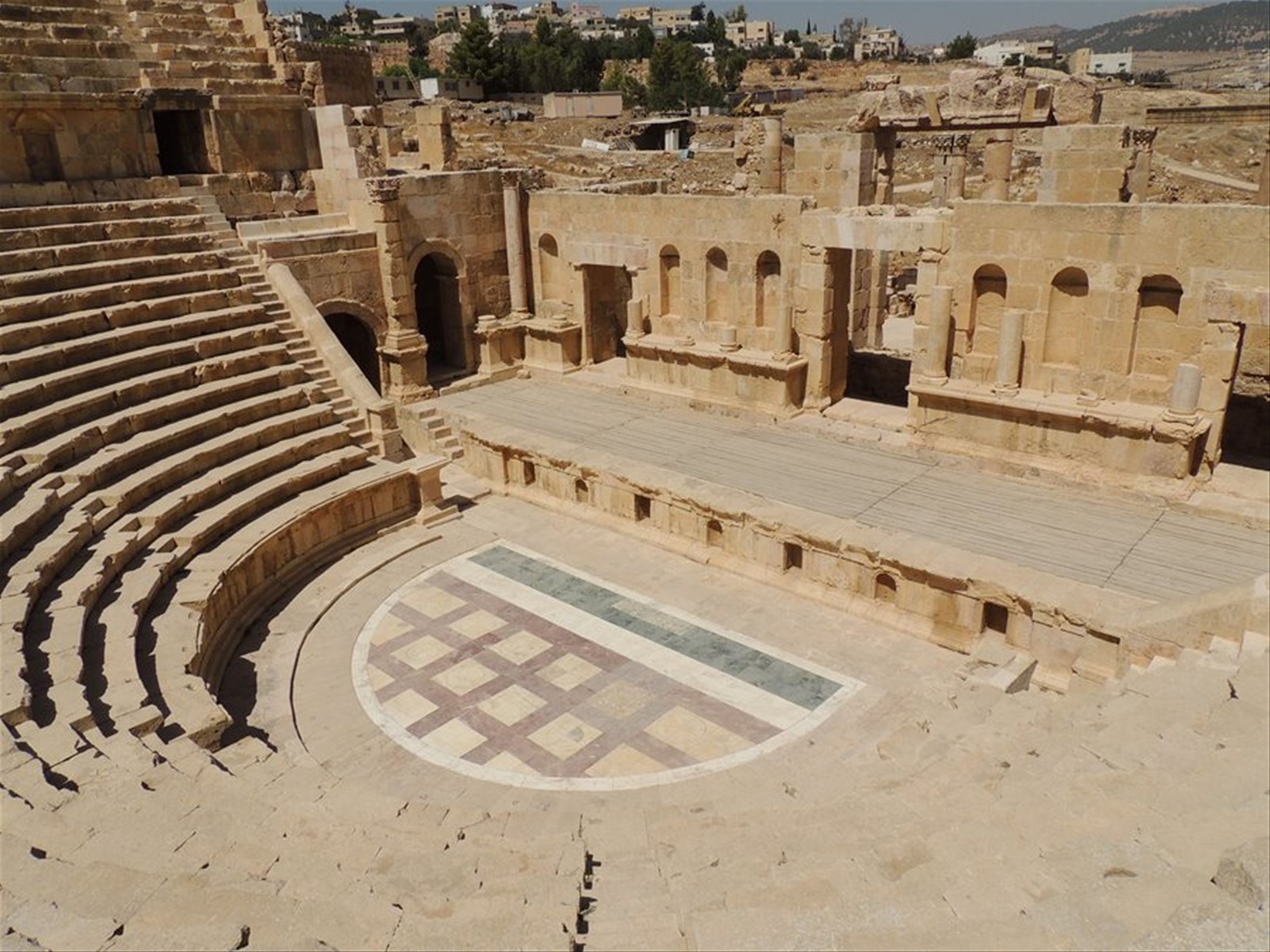 Jerash - Il Teatro Nord