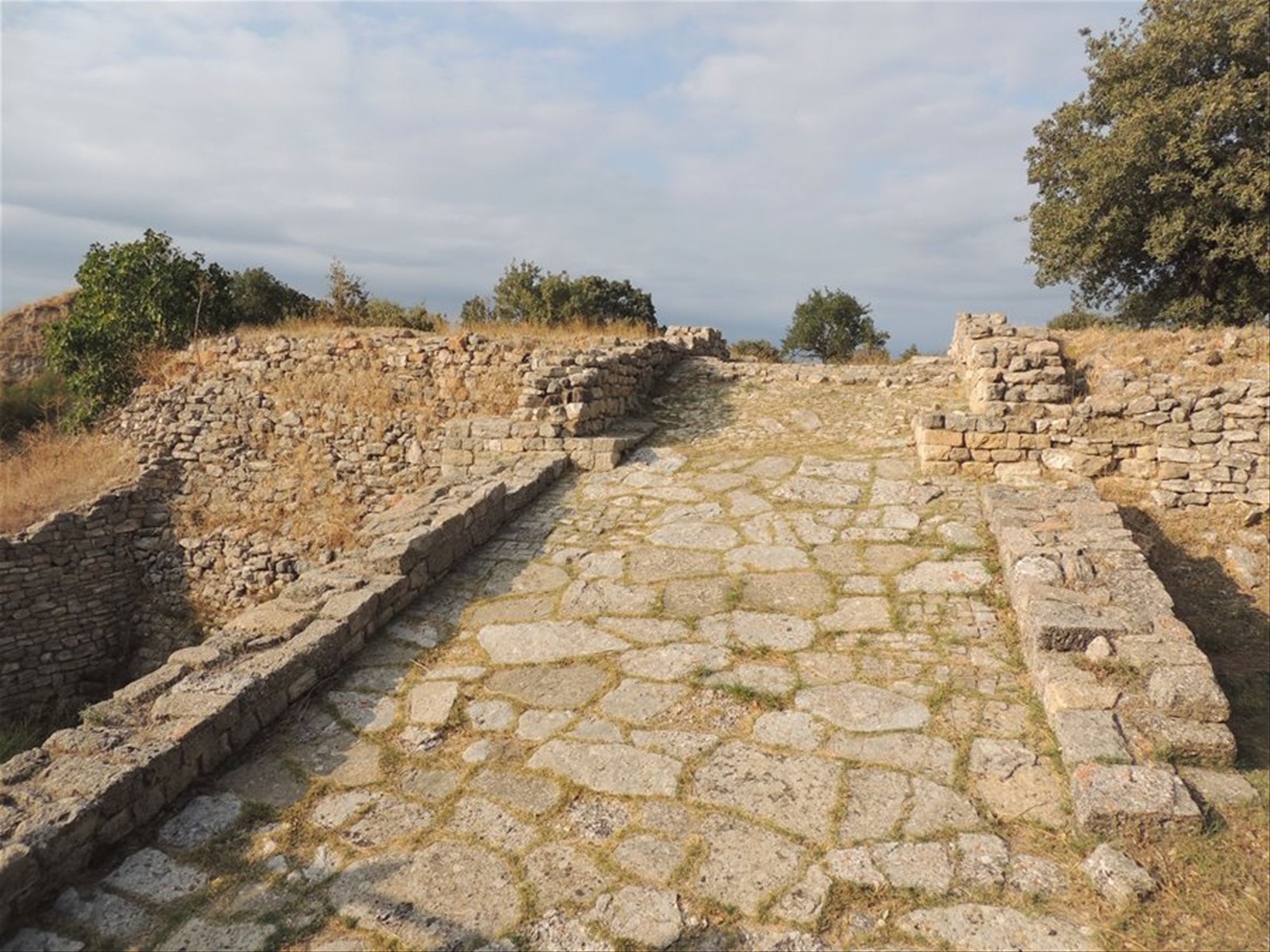 Troia - l'ingresso della città