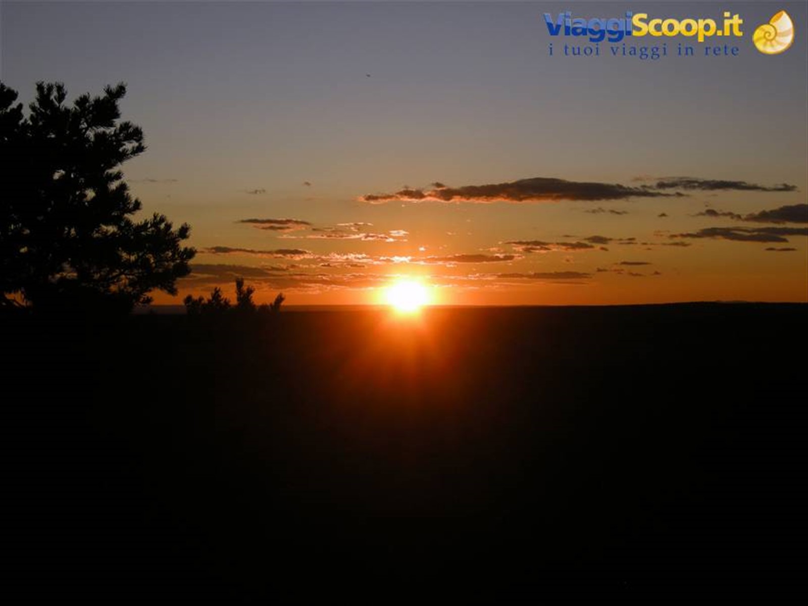 Gran Canyon - Tramonto dalla Hermits Road nel South Rim