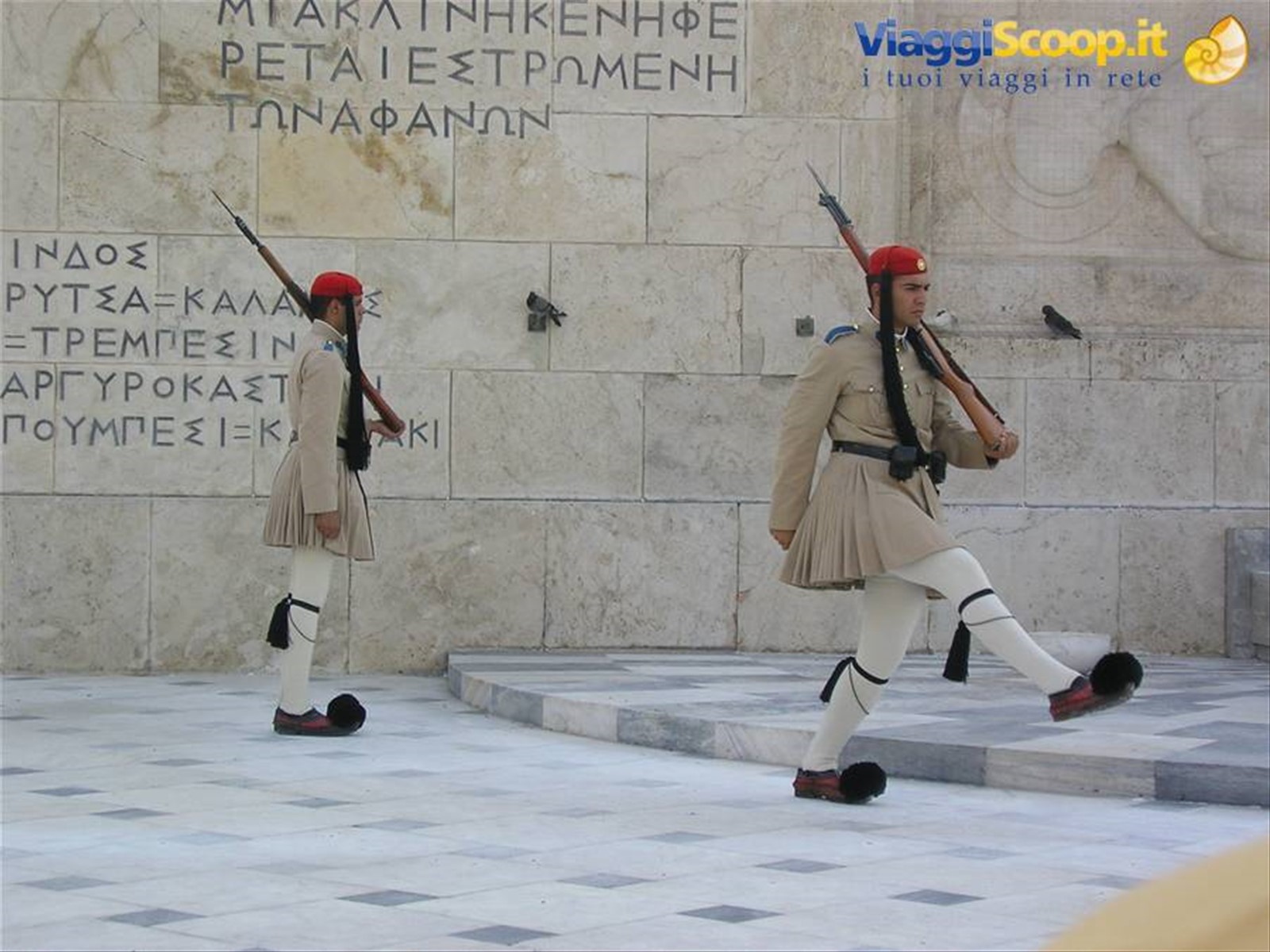 cambio della guardia al parlamento
