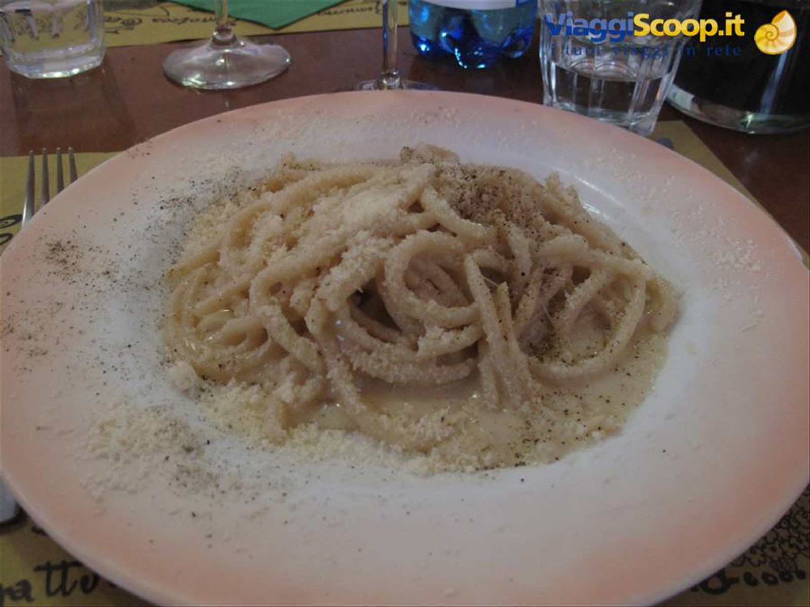 pici cacio e pepe
