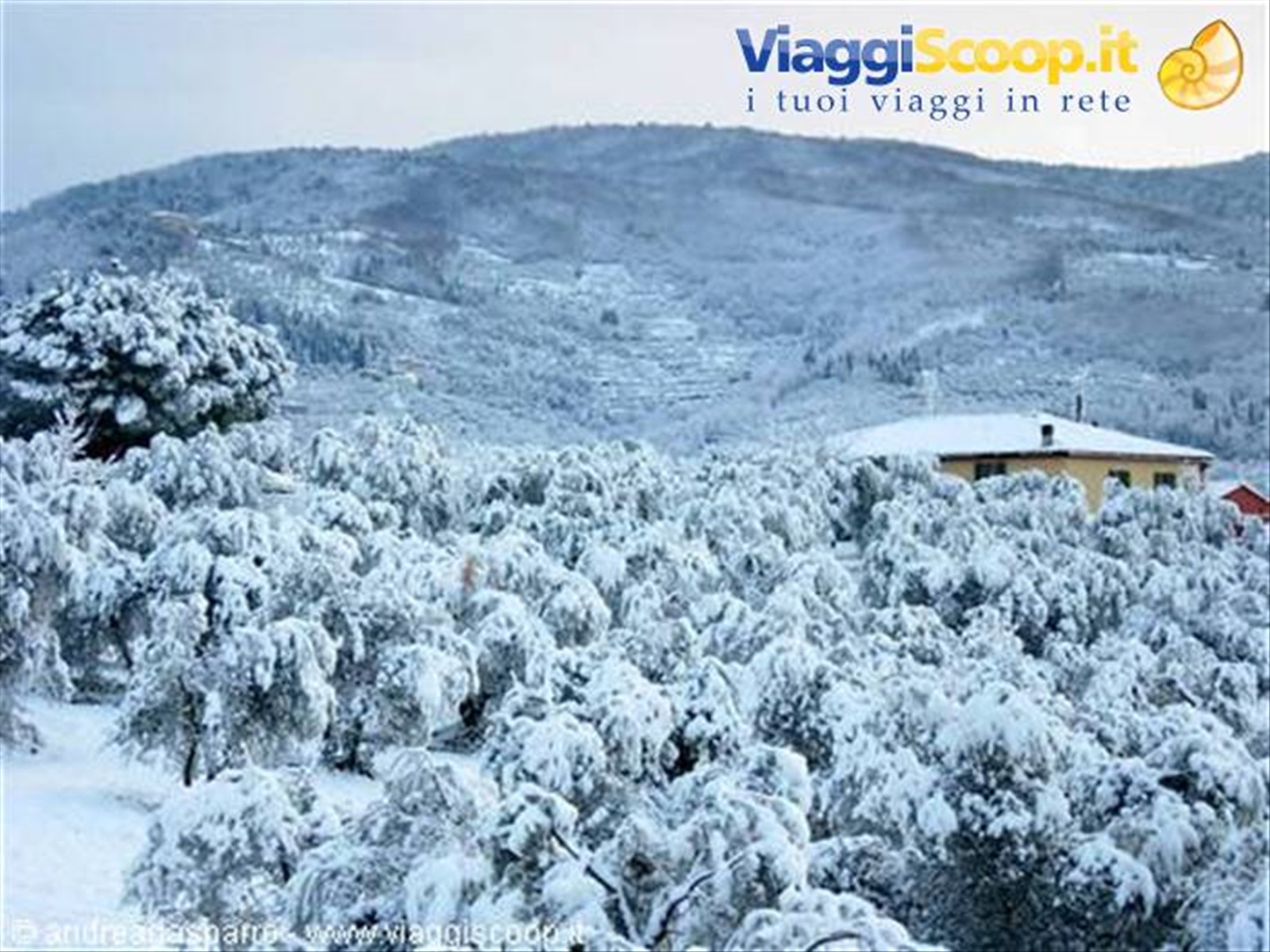 e con la neve verso Fontesanta