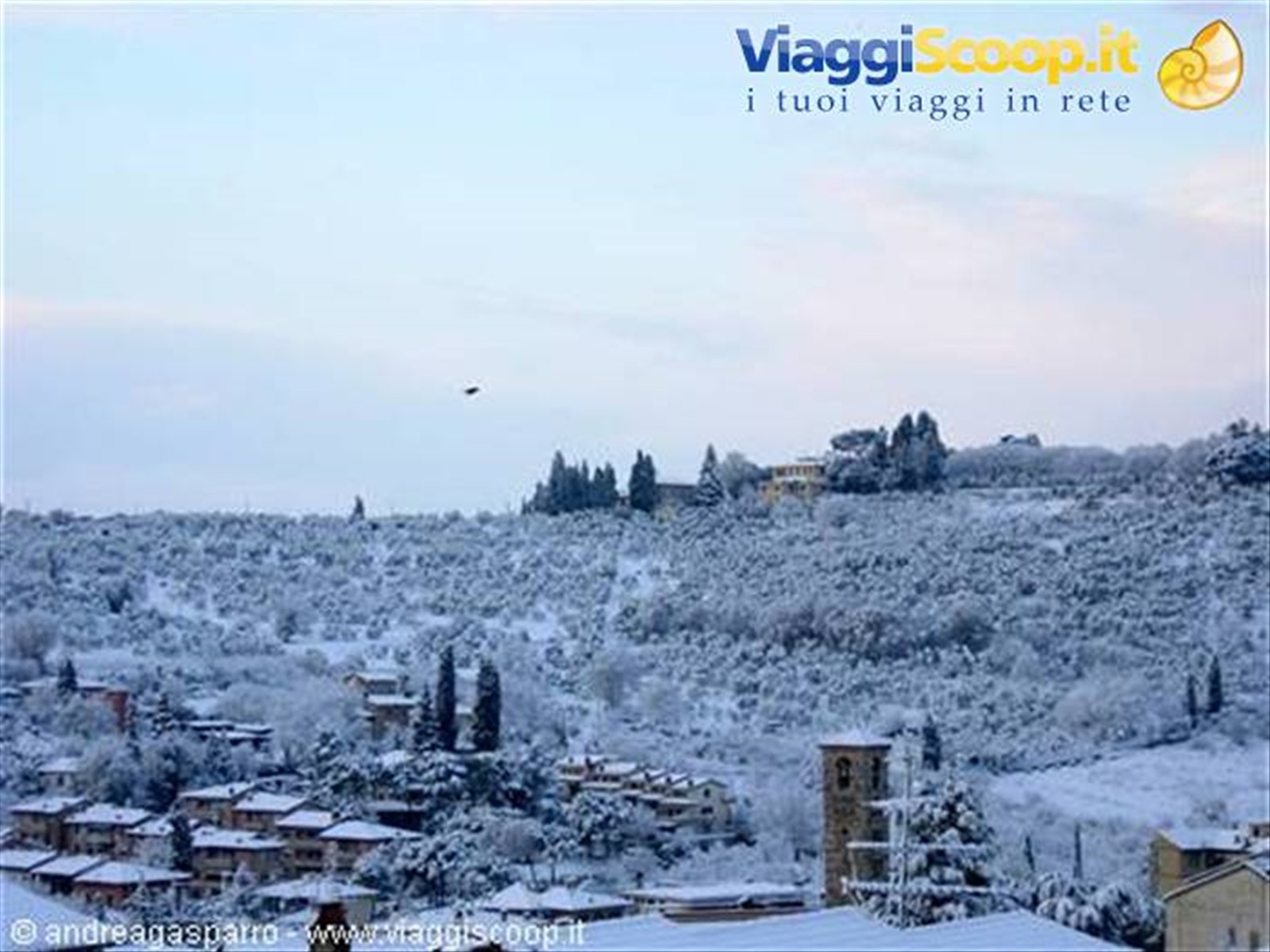 L'Antella sotto la neve