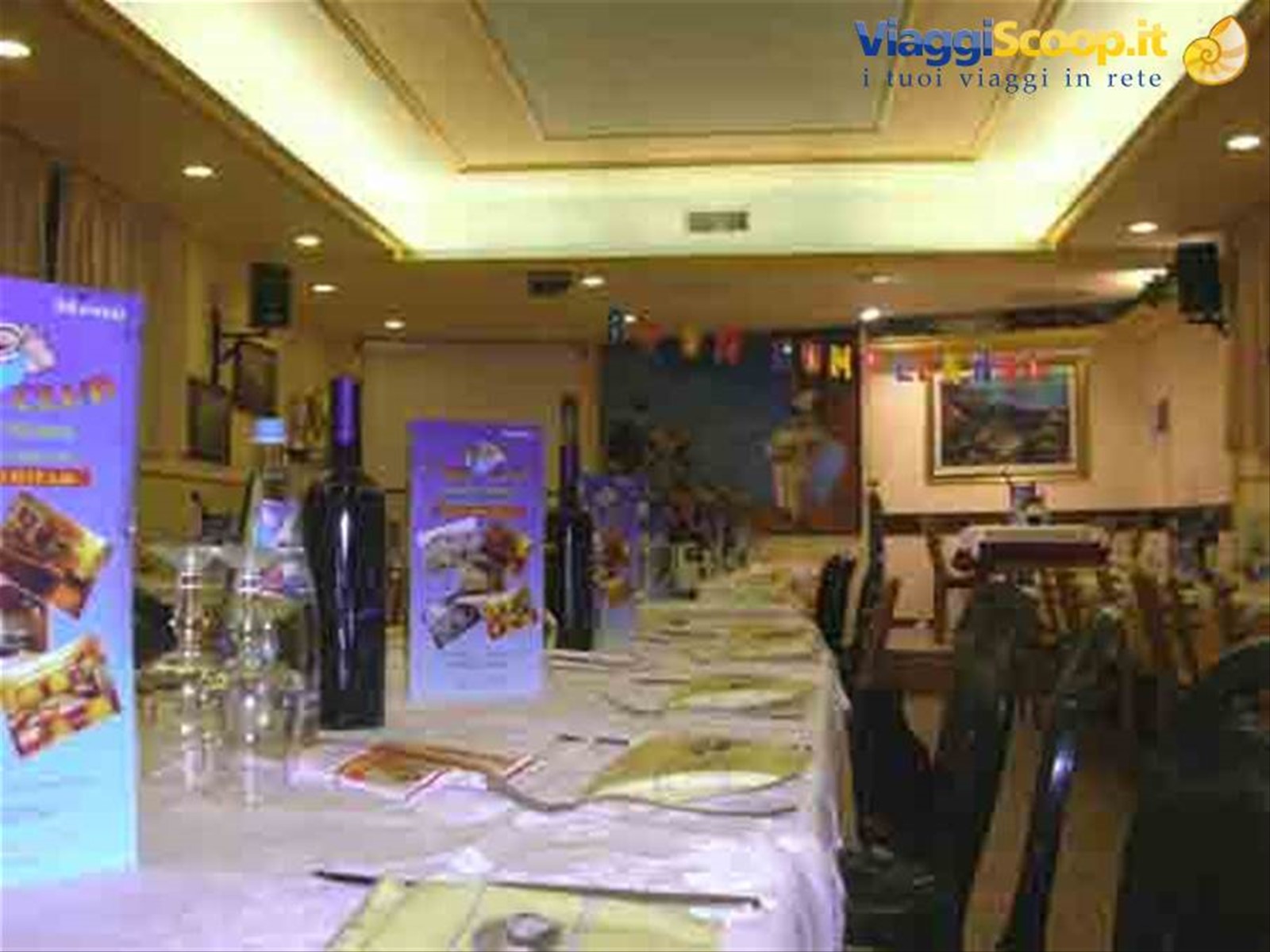 Nella sala del Ristorante Pizzeria Park Club