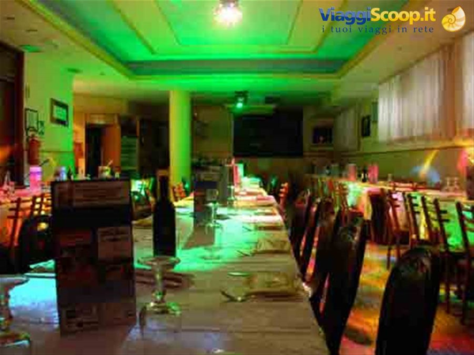 Nella sala del Ristorante Pizzeria Park Club