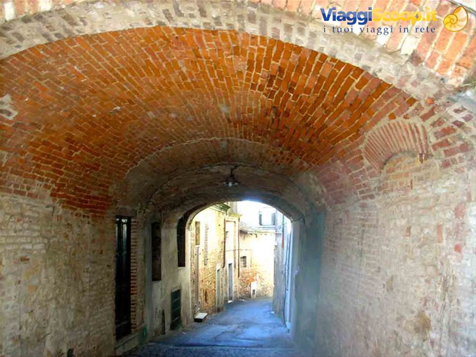 Nel centro storico di Moncalvo