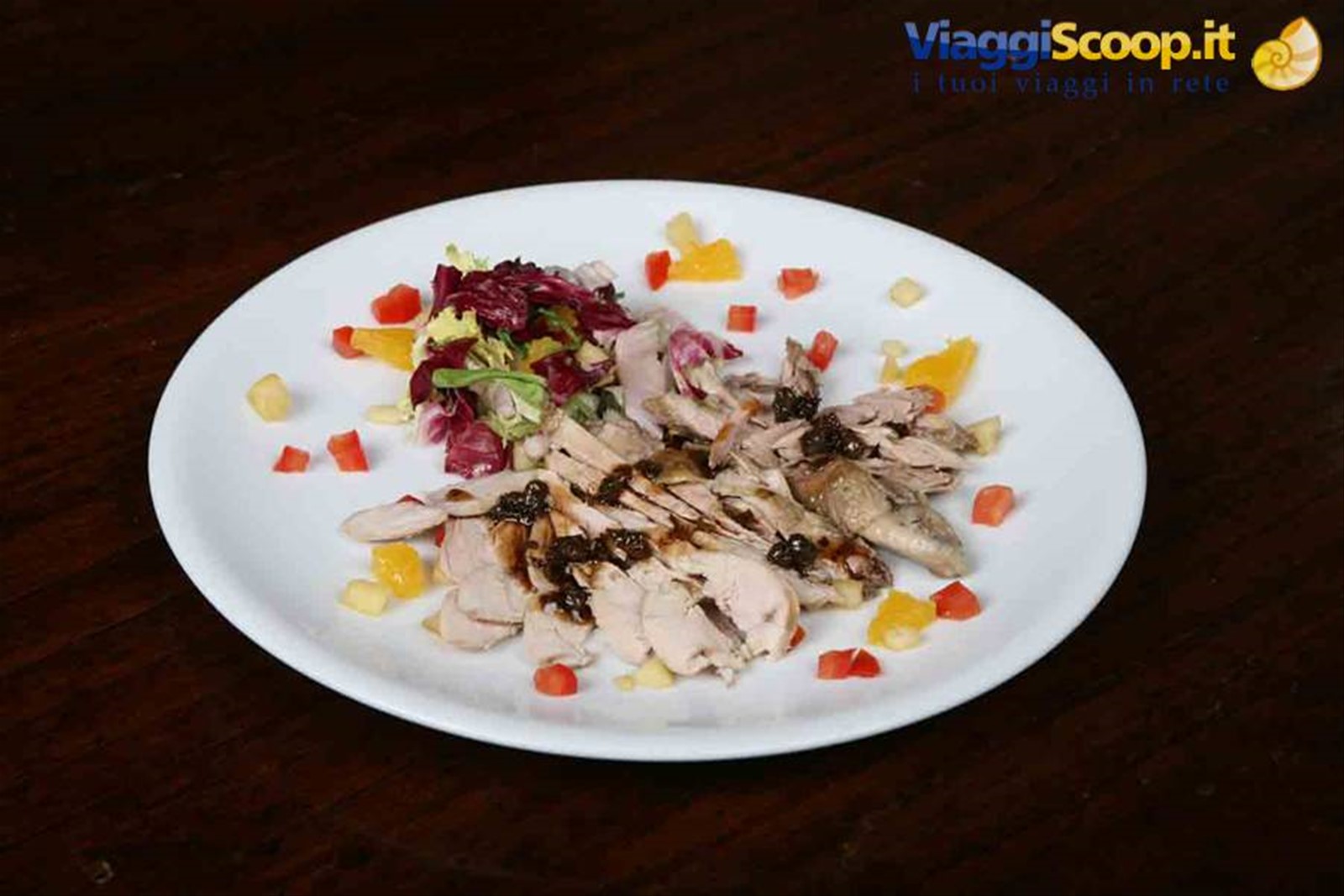 Prelibatezze del Ristorante Da Giacomo - Insalata di pernice rossa con capperi di Salina