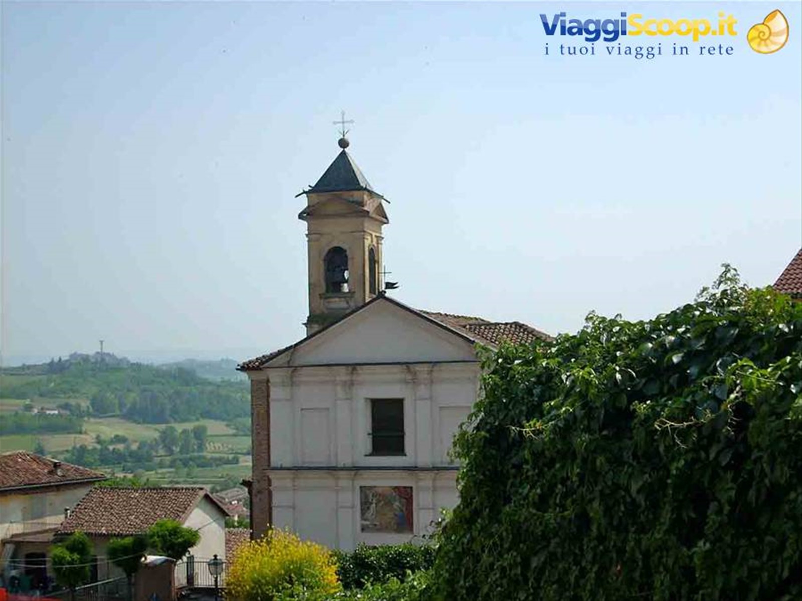 Nel centro storico di Montegrosso d'Asti