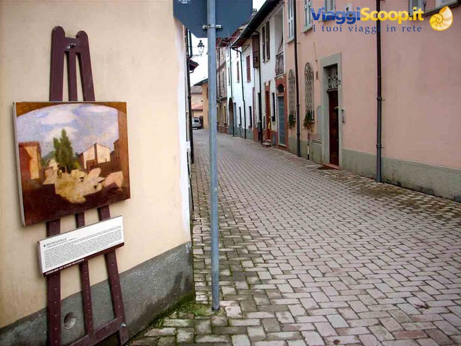 Riproduzioni di opere del Pellizza in centro
