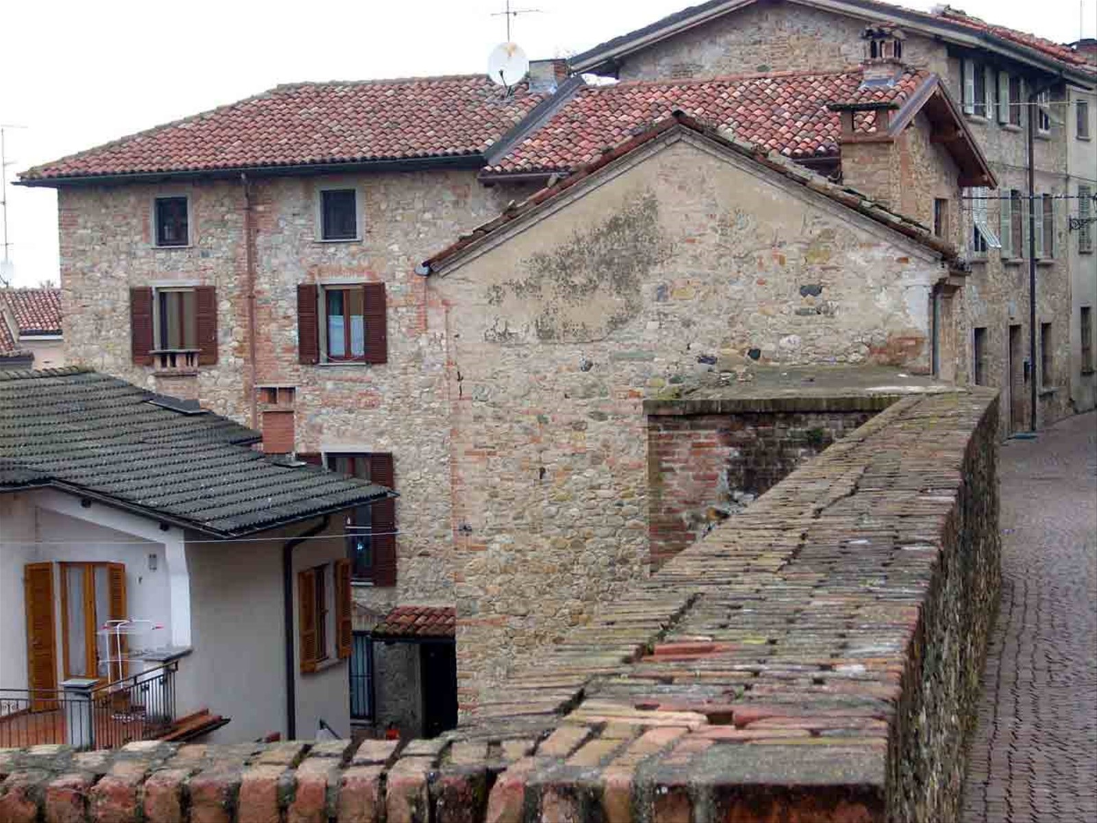 Nel centro storico di Volpedo