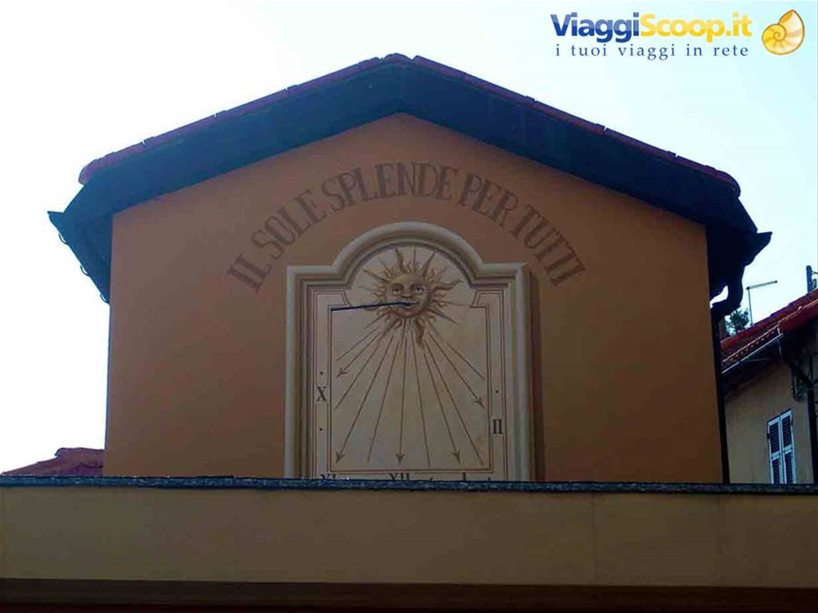 Una meridiana a San Martino, che promette Sole