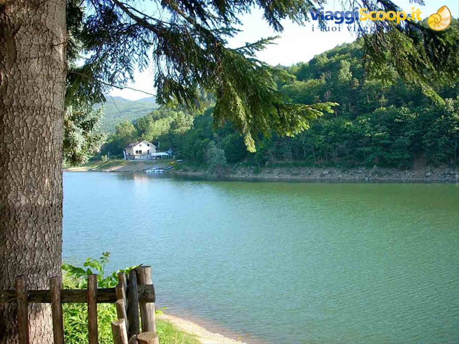 Veduta del Lago di Osiglia