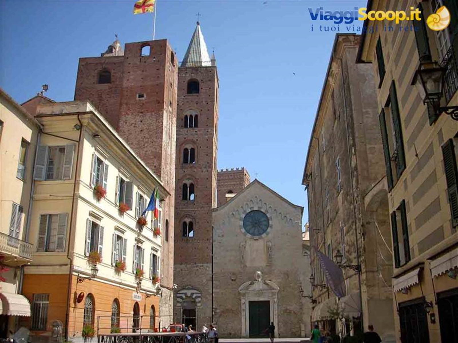 Nel centro storico di Albenga
