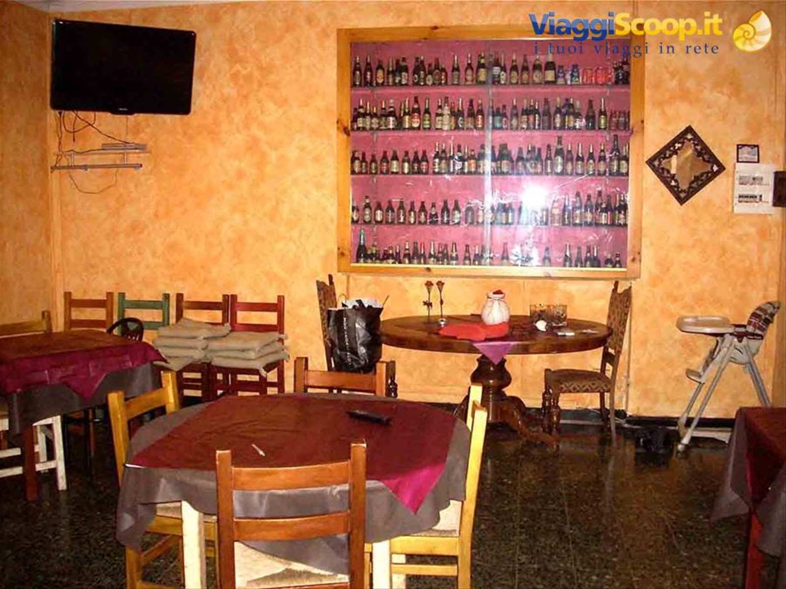 Nelle sale del Ristorante Pizzeria Giulisse di Albenga