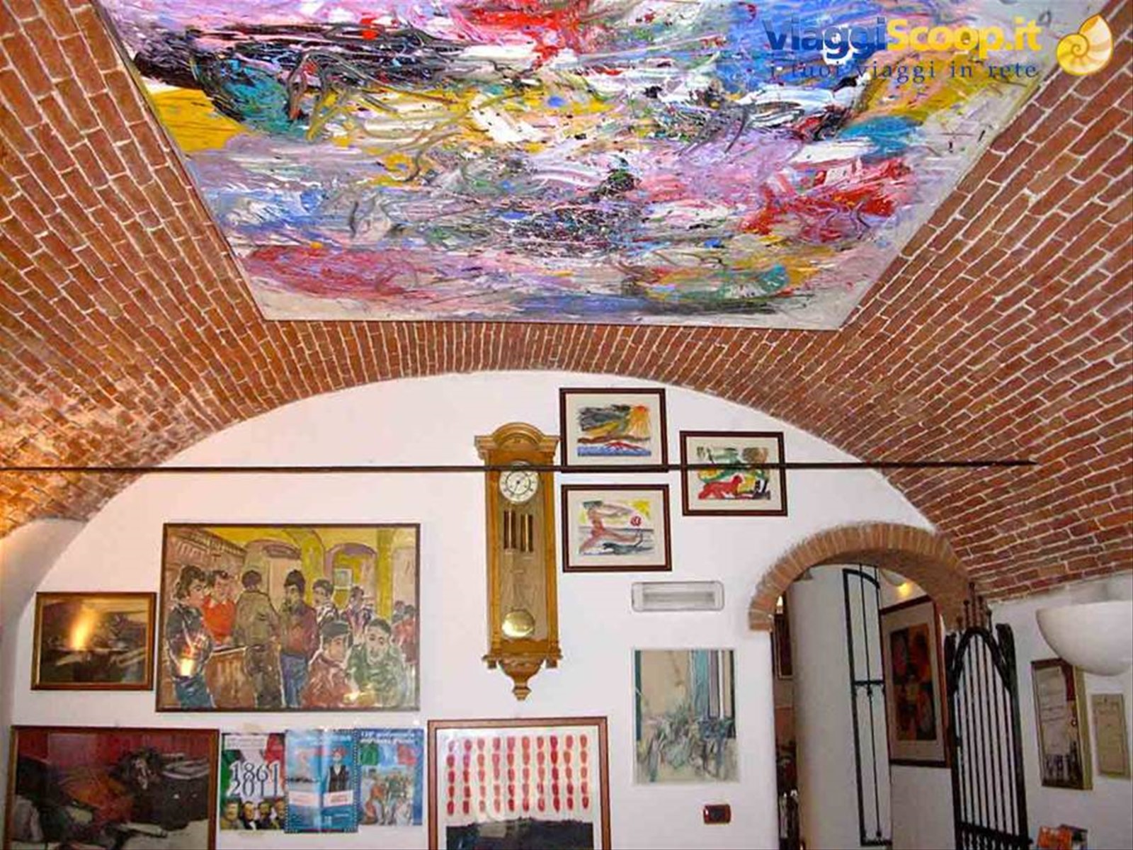 Nelle sale della Trattoria Piemontese