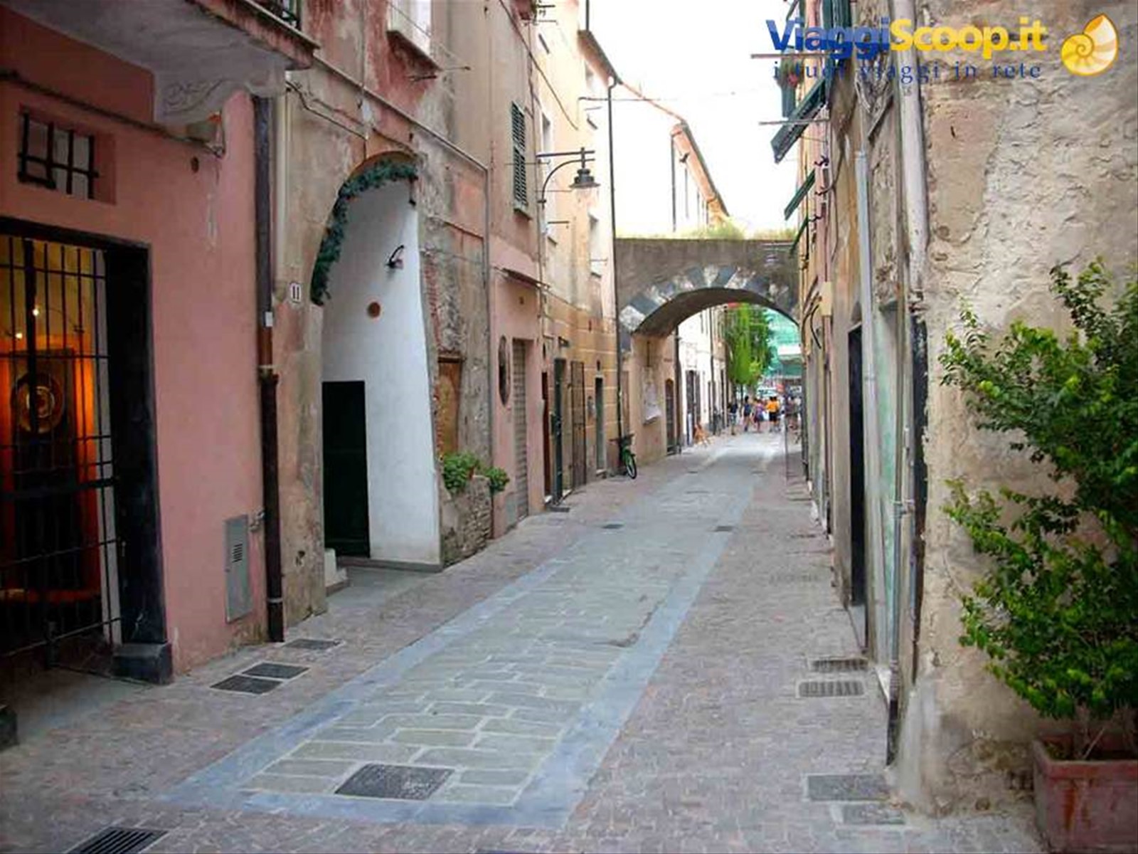 Nel centro storico di Albissola Marina