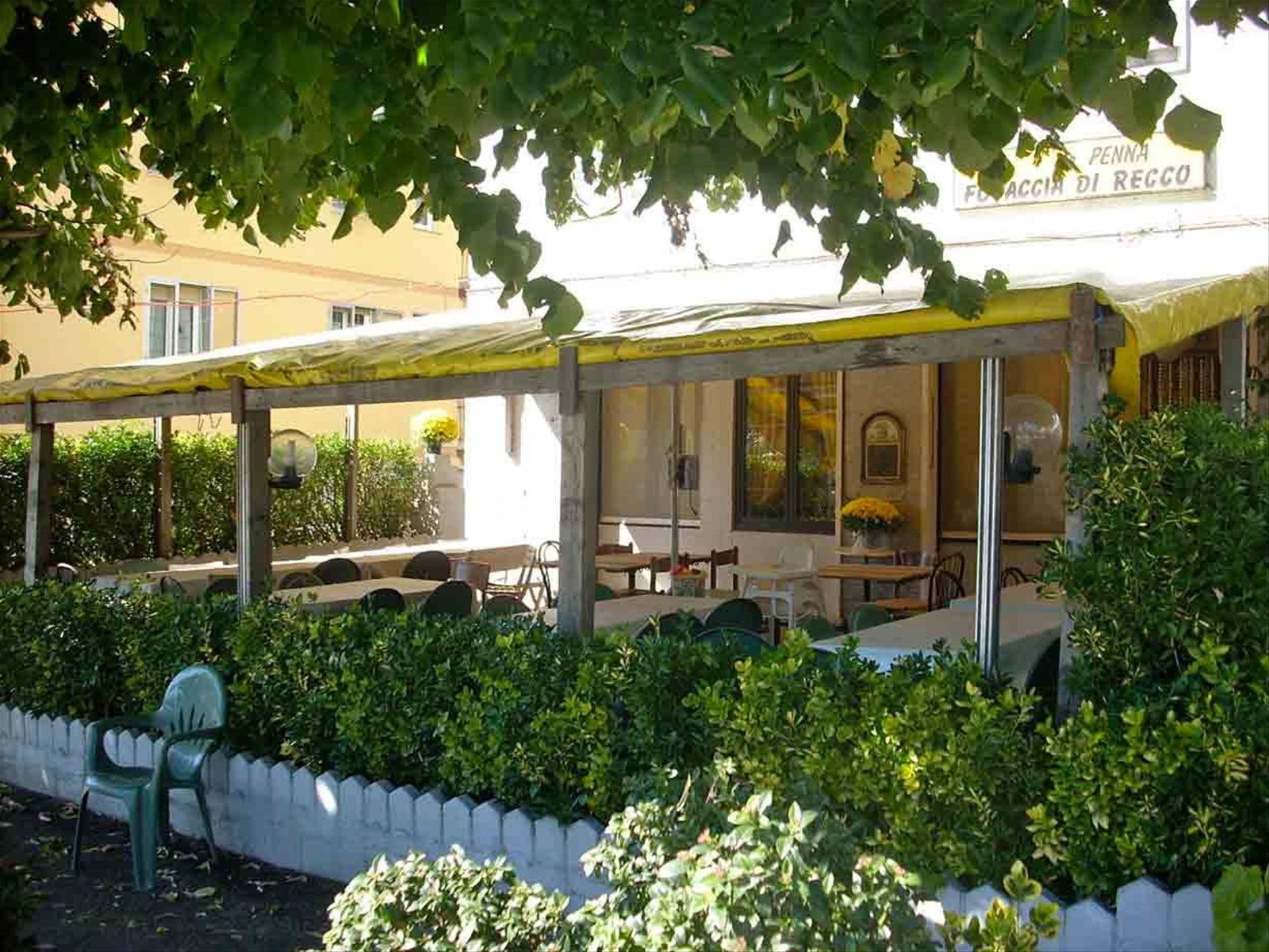 Il dehor del Ristorante Pizzeria Da Penna a Busalla
