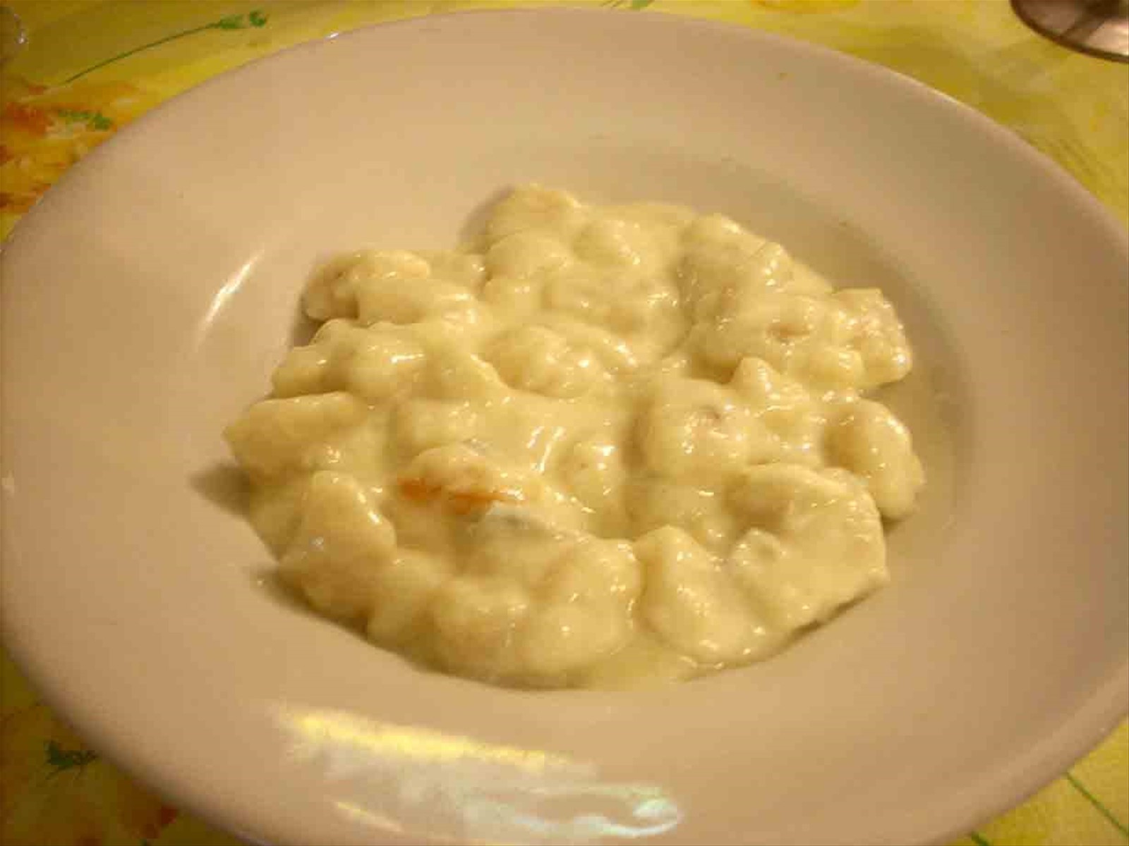 Gnocchi ai quattro formaggi