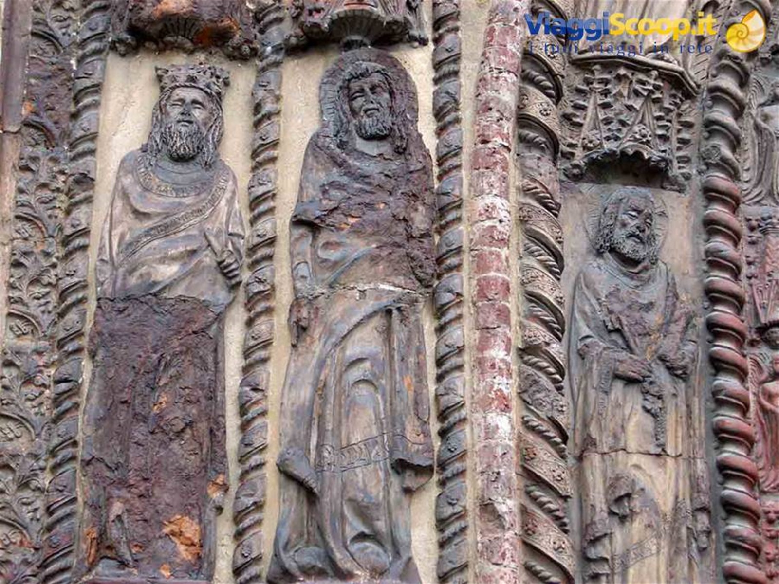 Particolare della facciata del Duomo