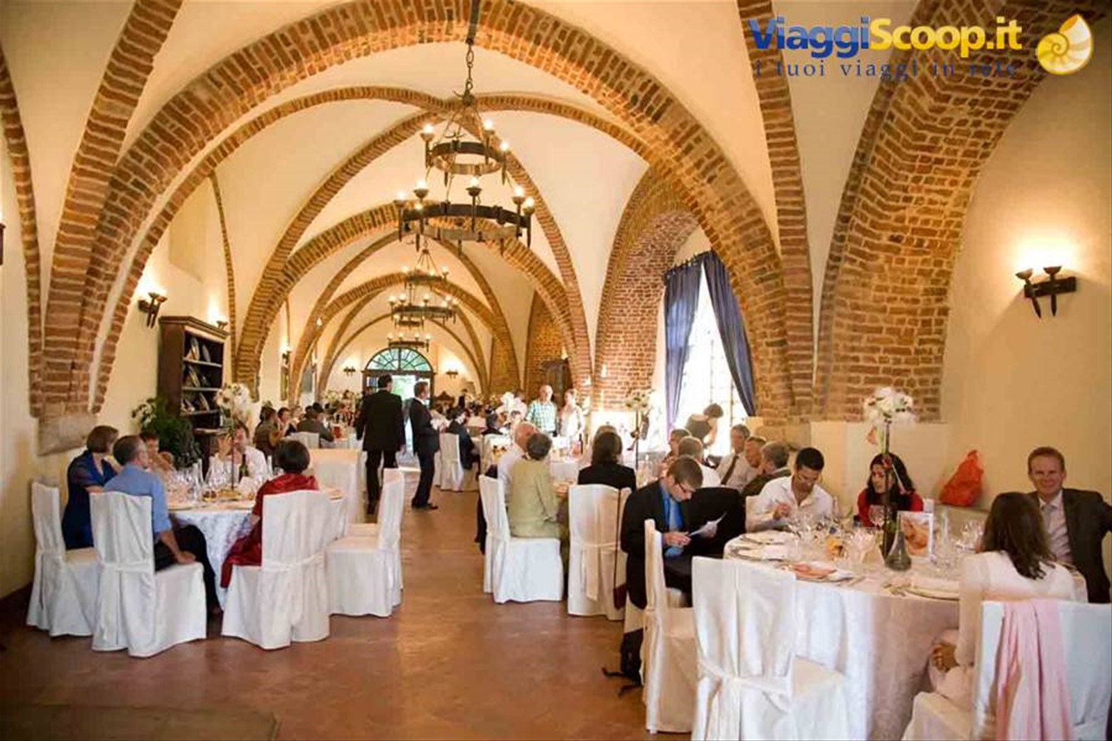 Il suggestivo Salone Pelletta del Castello di Cortanze