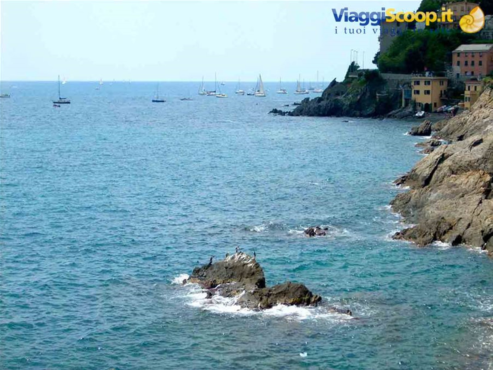 Veduta della costa di Ponente da Voltri