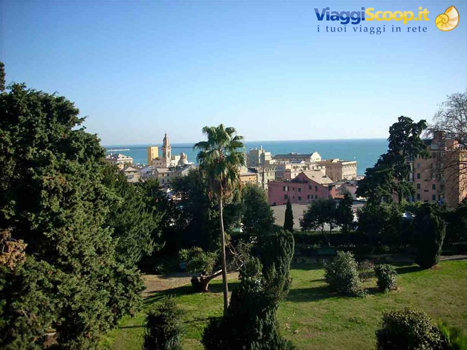 Nel parco di Villa Brignole