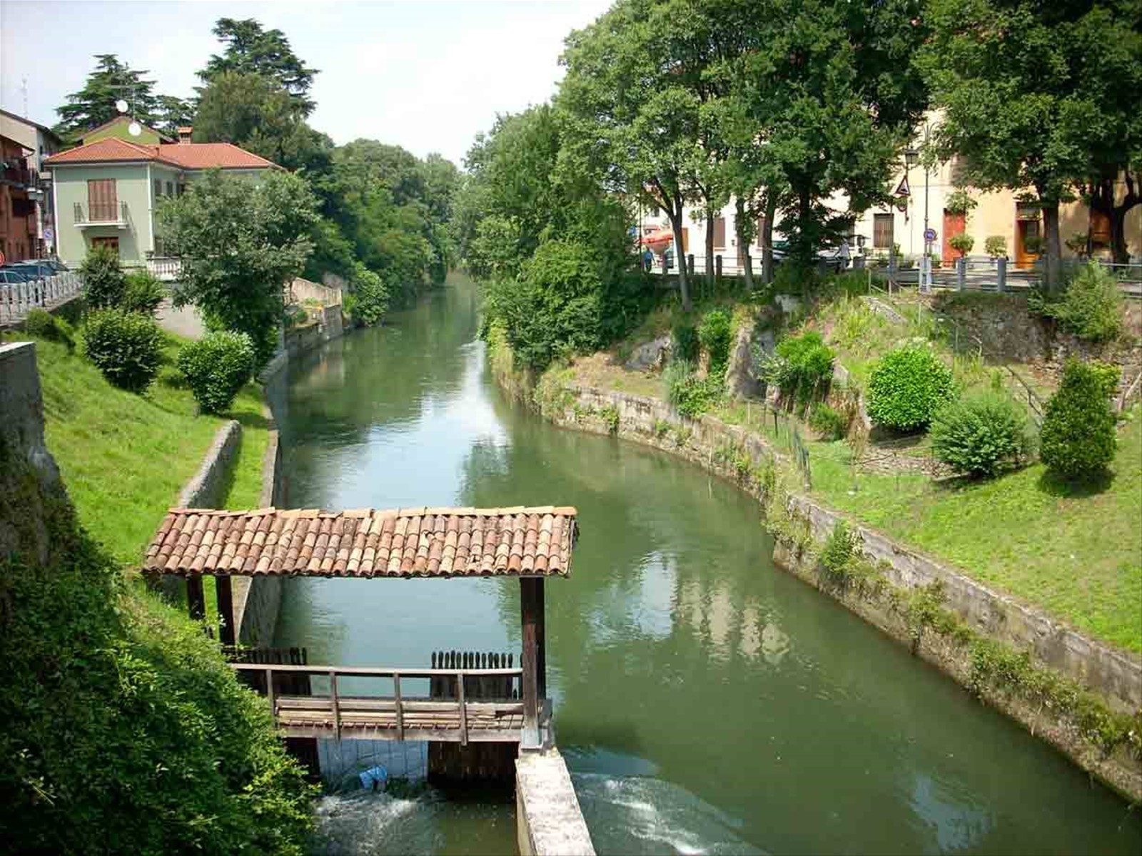 Veduta del Naviglio della Martesana