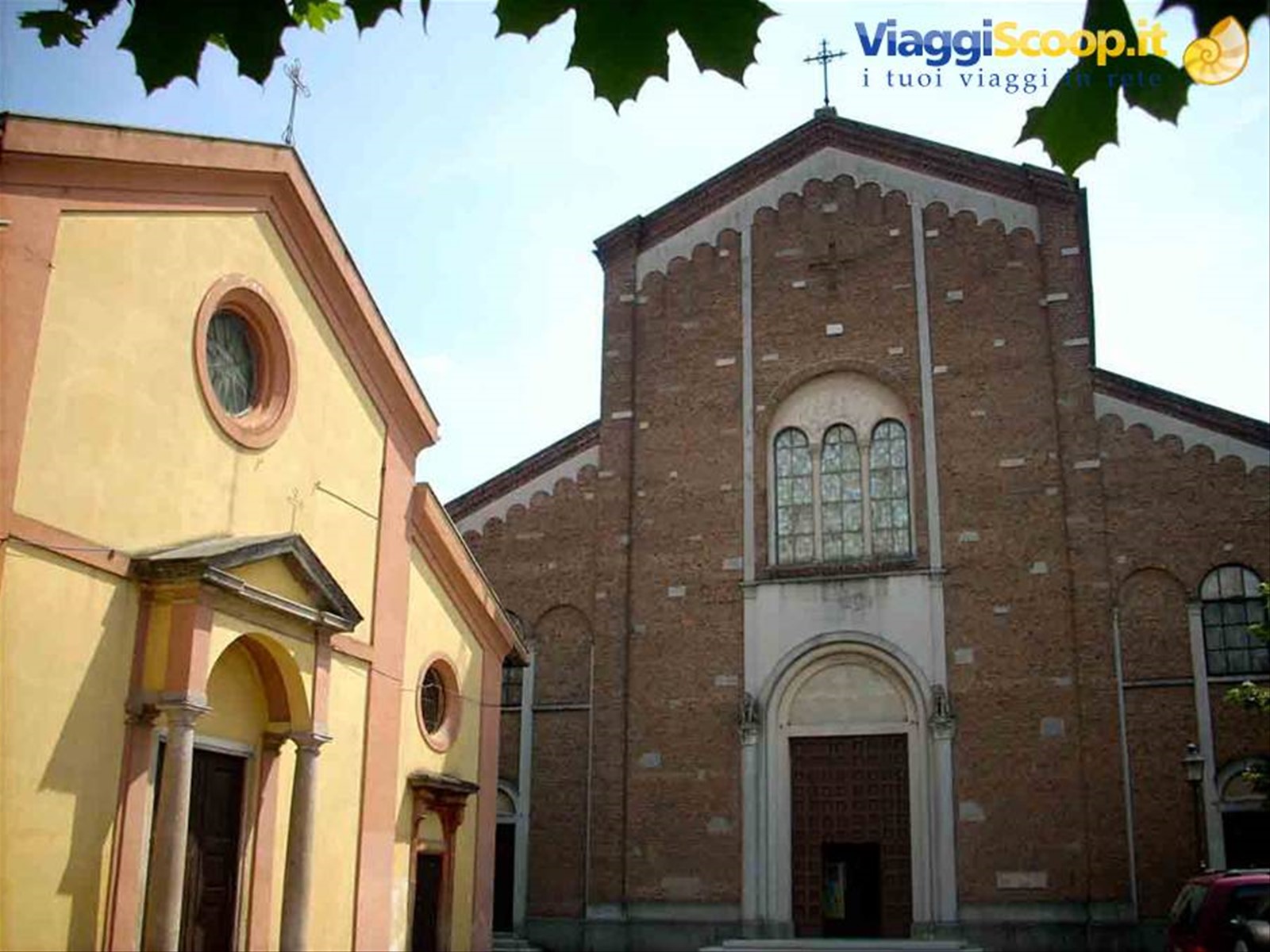 Le chiese nel centro storico di Cassano d'Adda