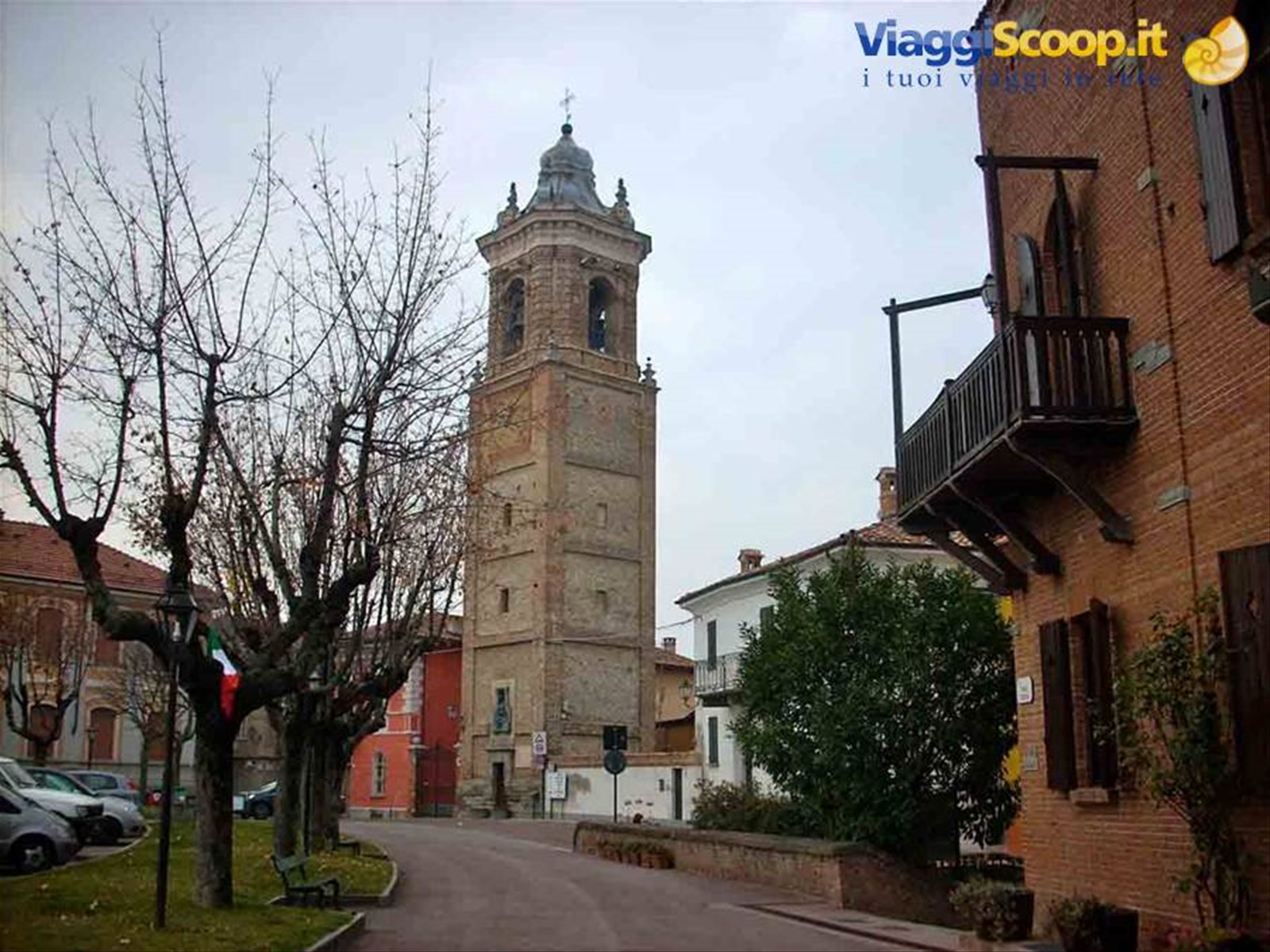 Nel centro storico di La Morra