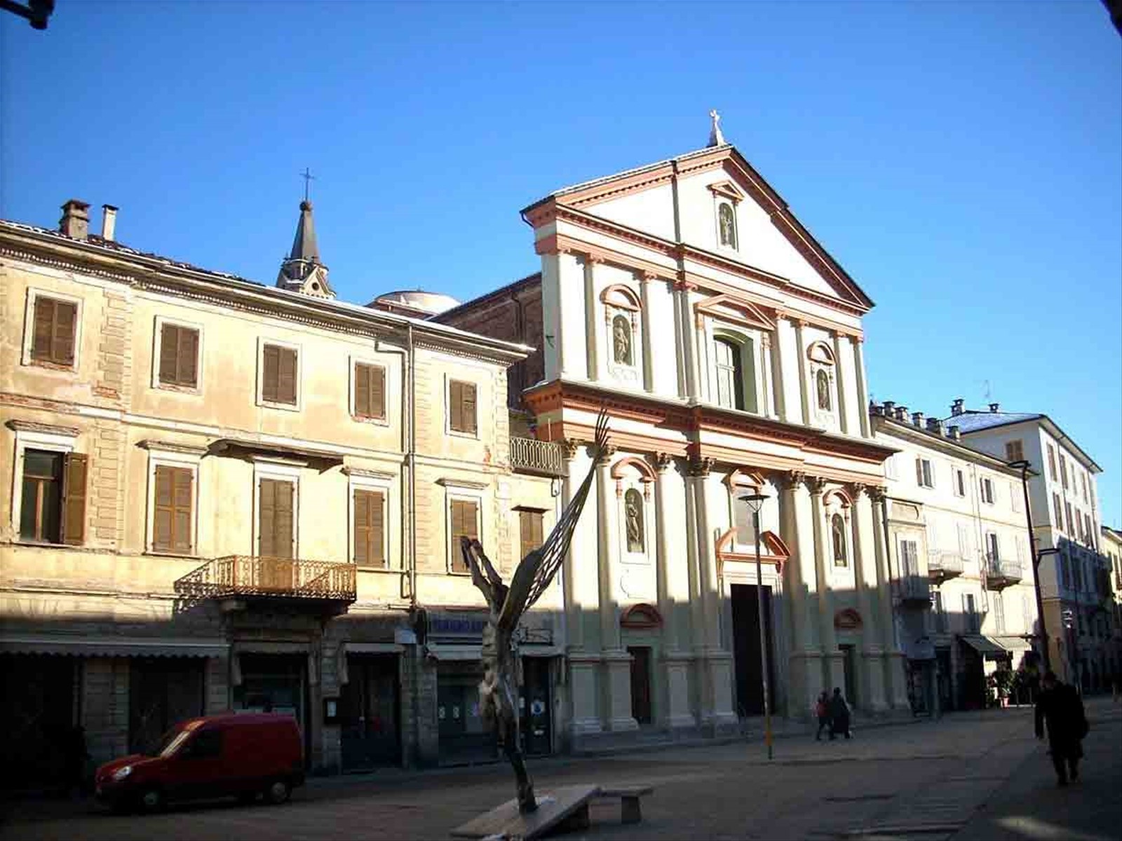 Nel centro storico di Novara
