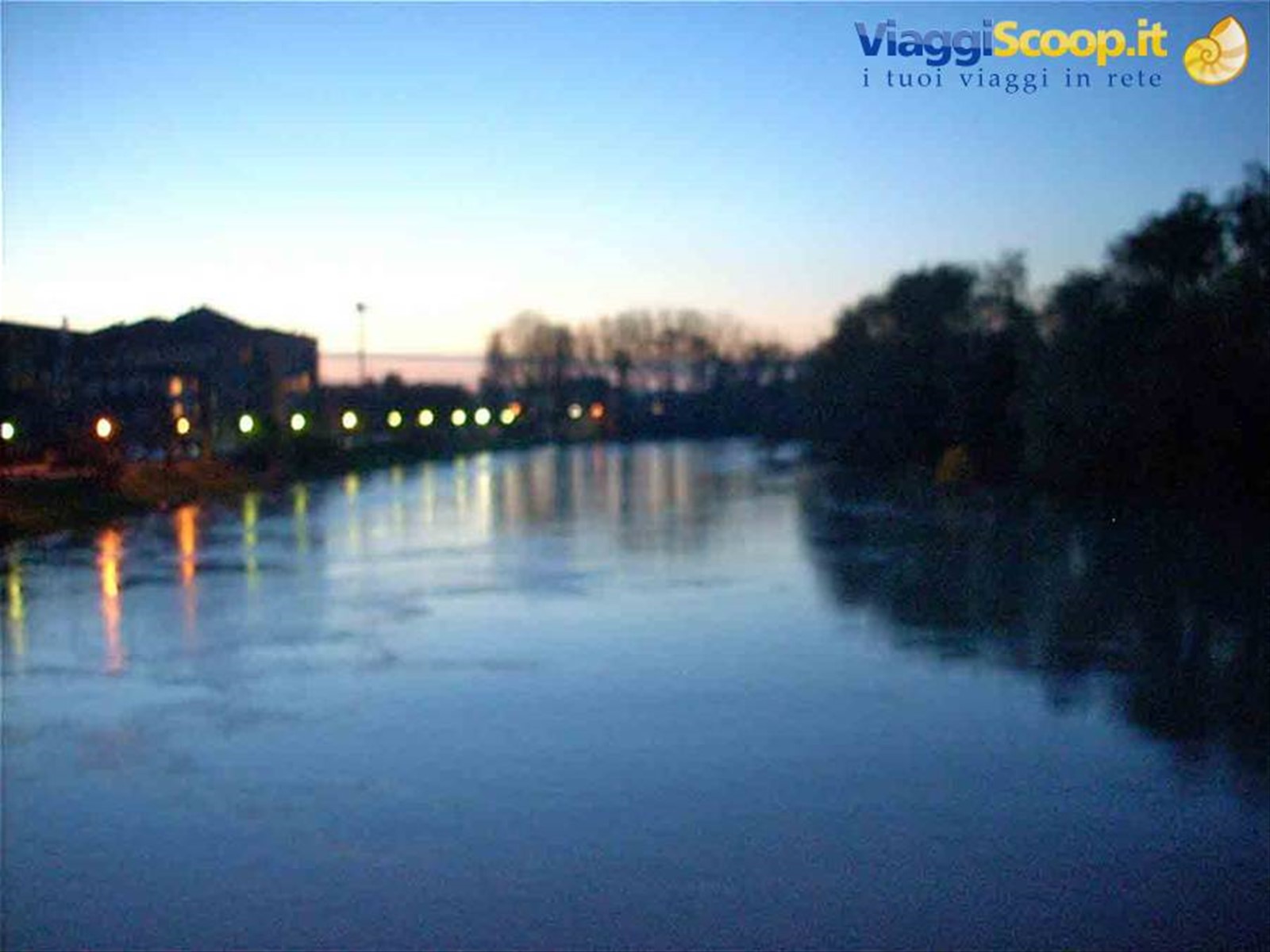 Veduta dell'Adda dal ponte
