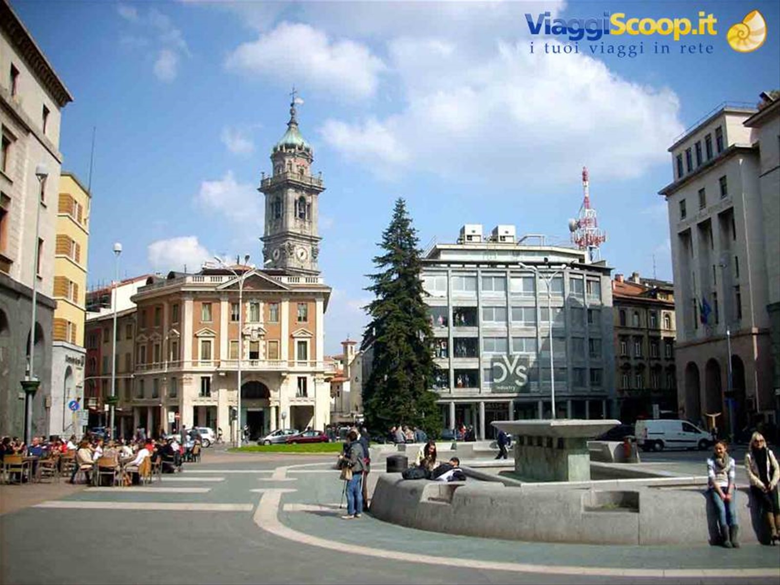 Veduta del centro di Varese