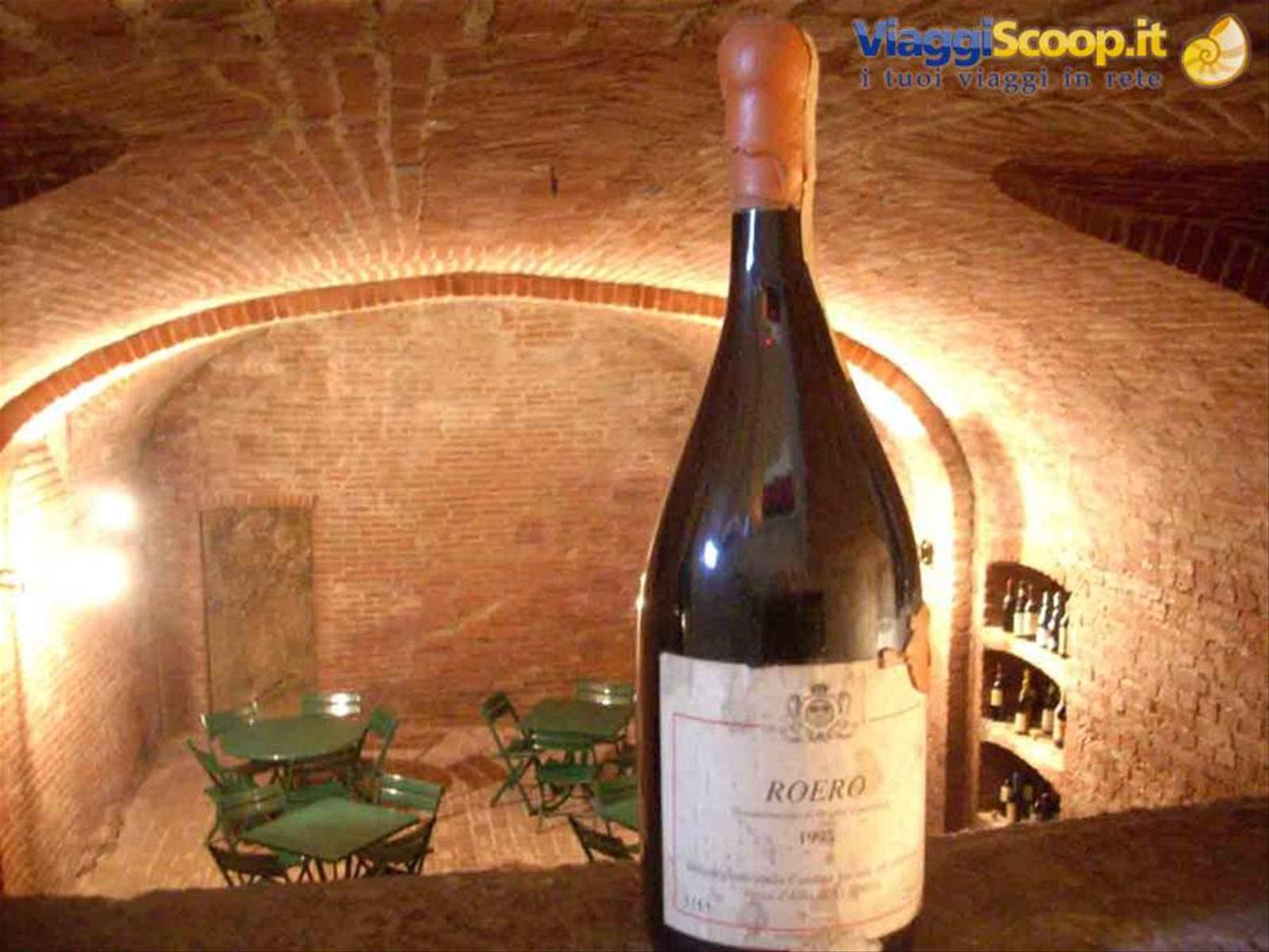 Un'antica bottiglia