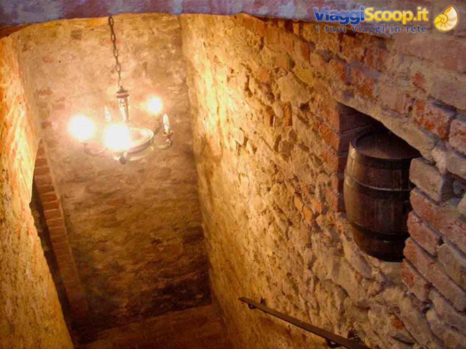 Scendendo in cantina