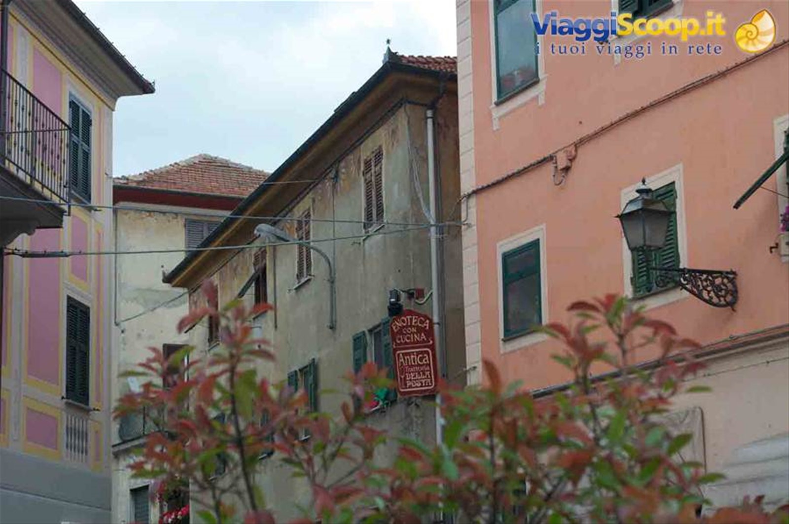 L'insegna dell'Antica Trattoria della Posta