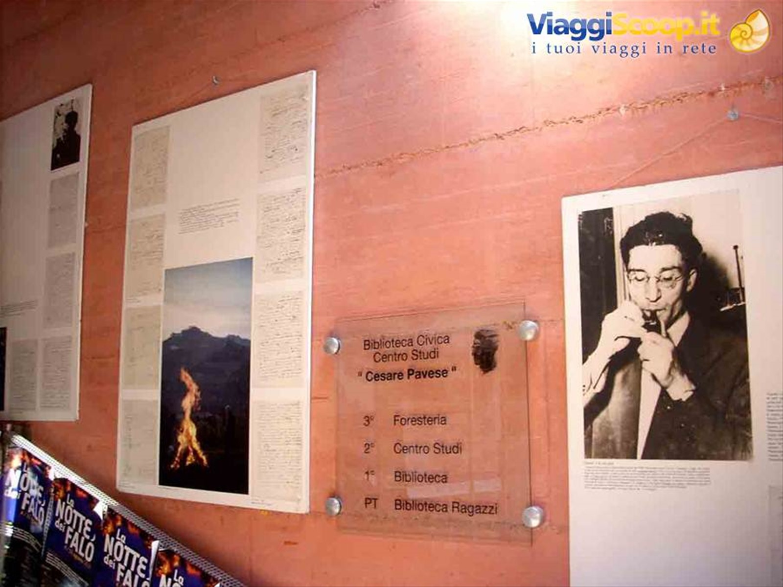 Documenti relativi a Cesare Pavese nella Biblioteca