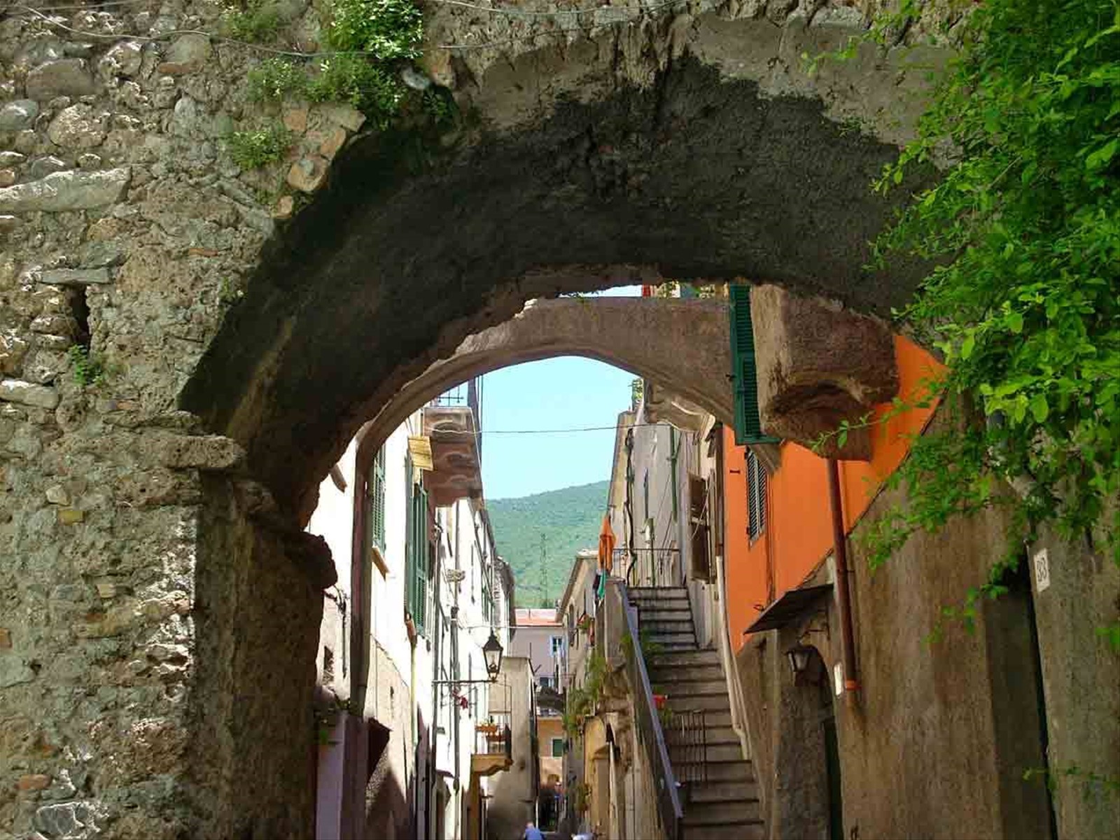 Uno scorcio del centro storico
