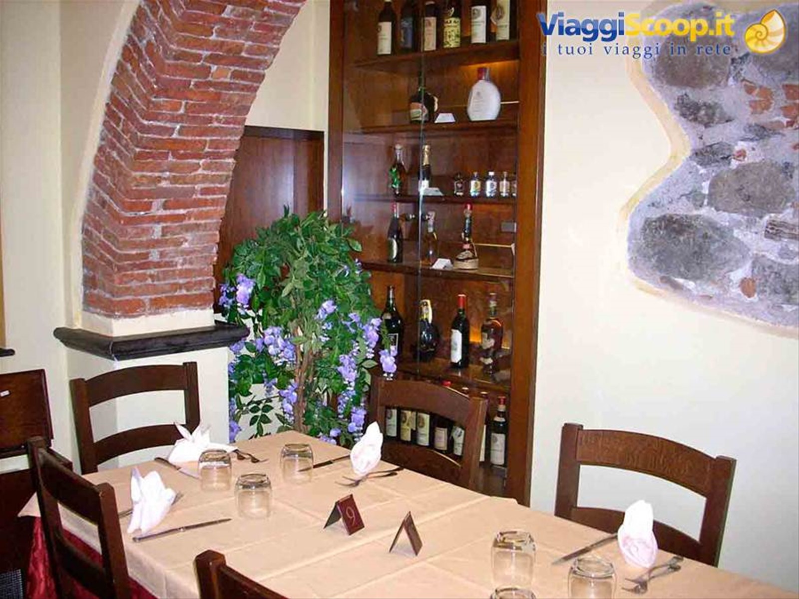 A tavola presso il Ristorante Antico Borgo