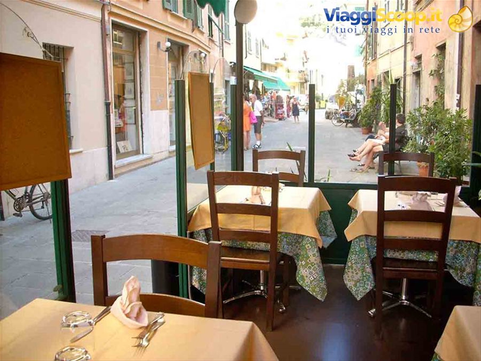 Il dehor del Ristorante Antico Borgo