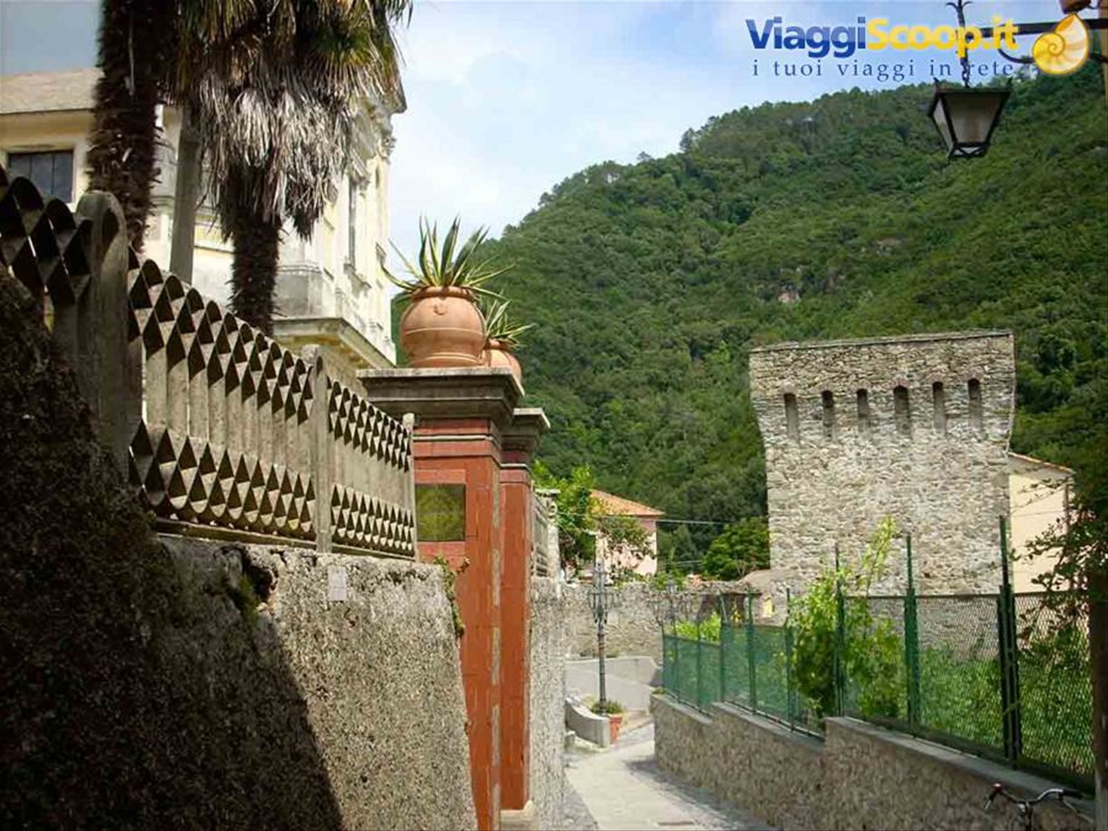 Veduta con l'antica torre