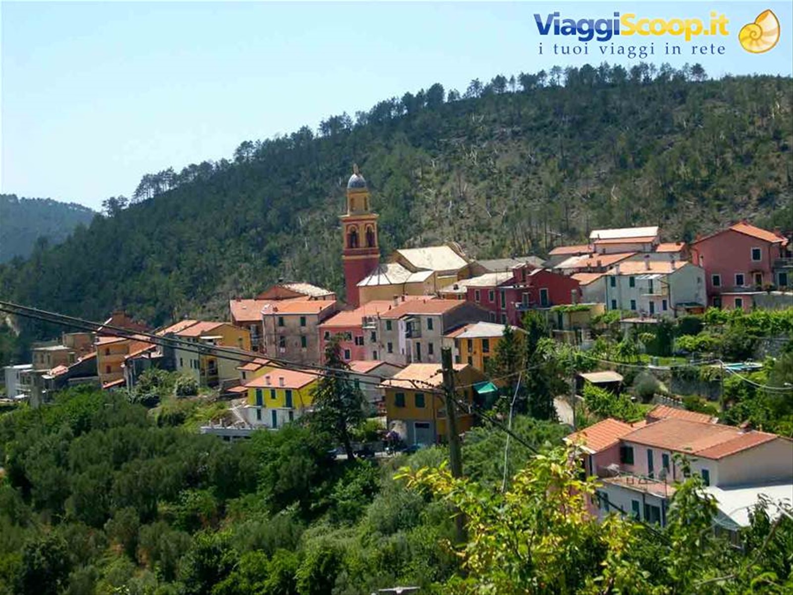 Veduta della frazione Mezzema