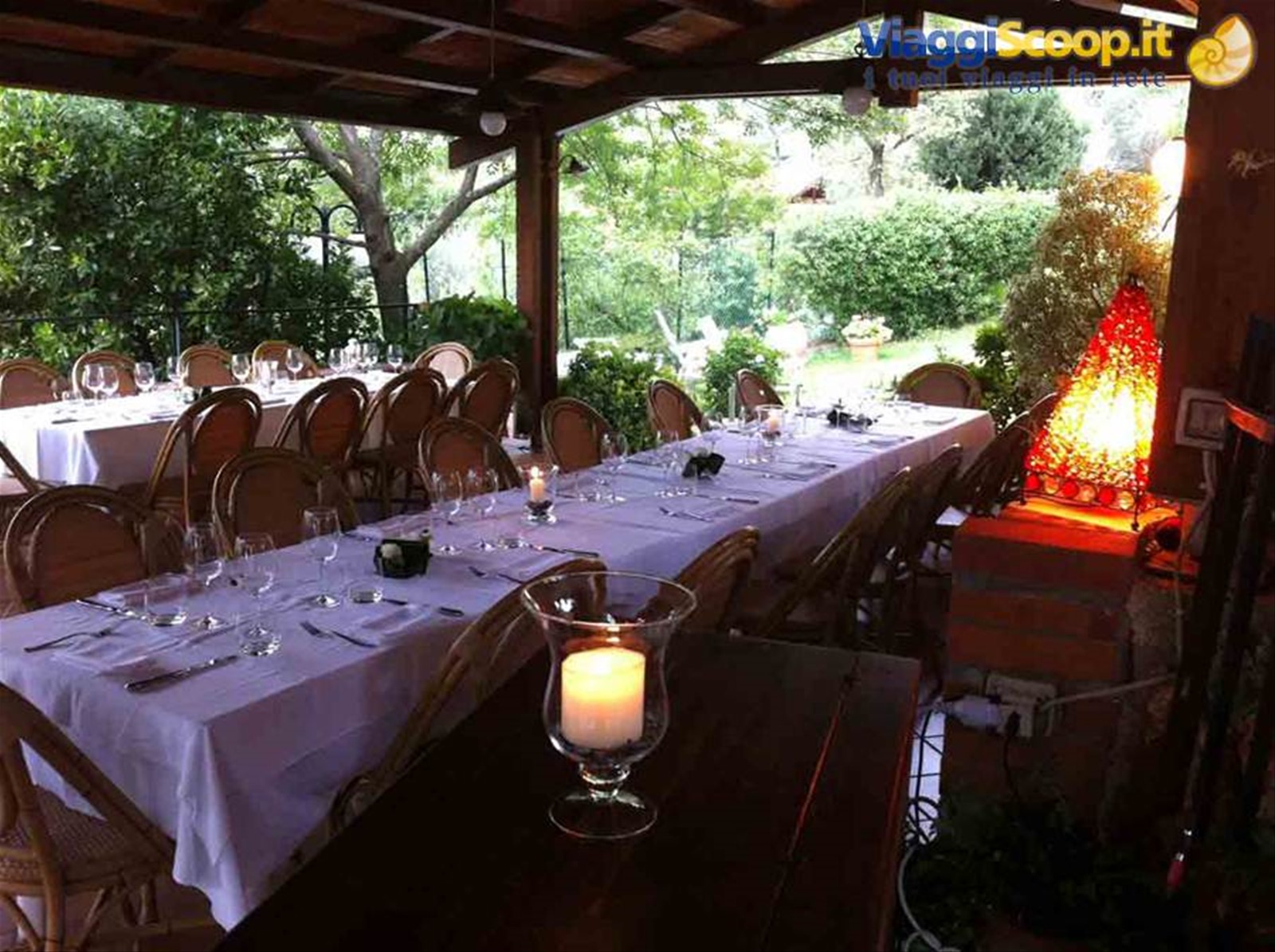 Il giardino del Ristorante San Giovanni