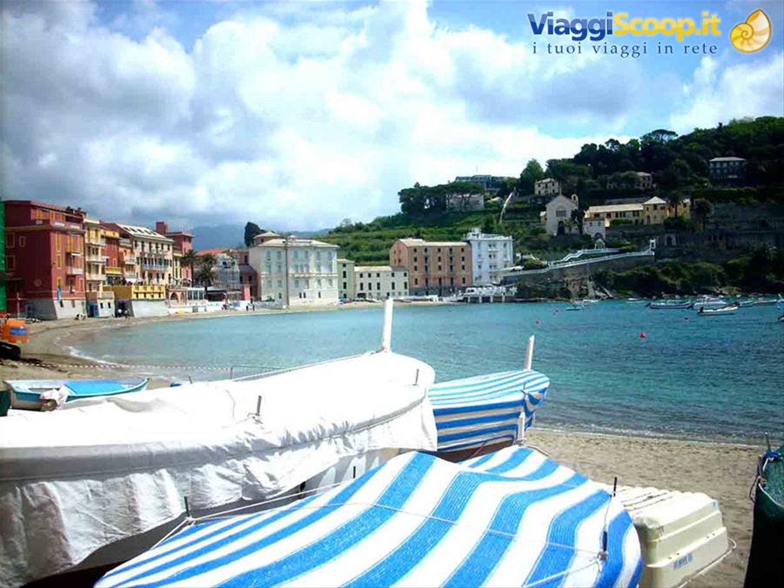 Veduta della Baia del Silenzio