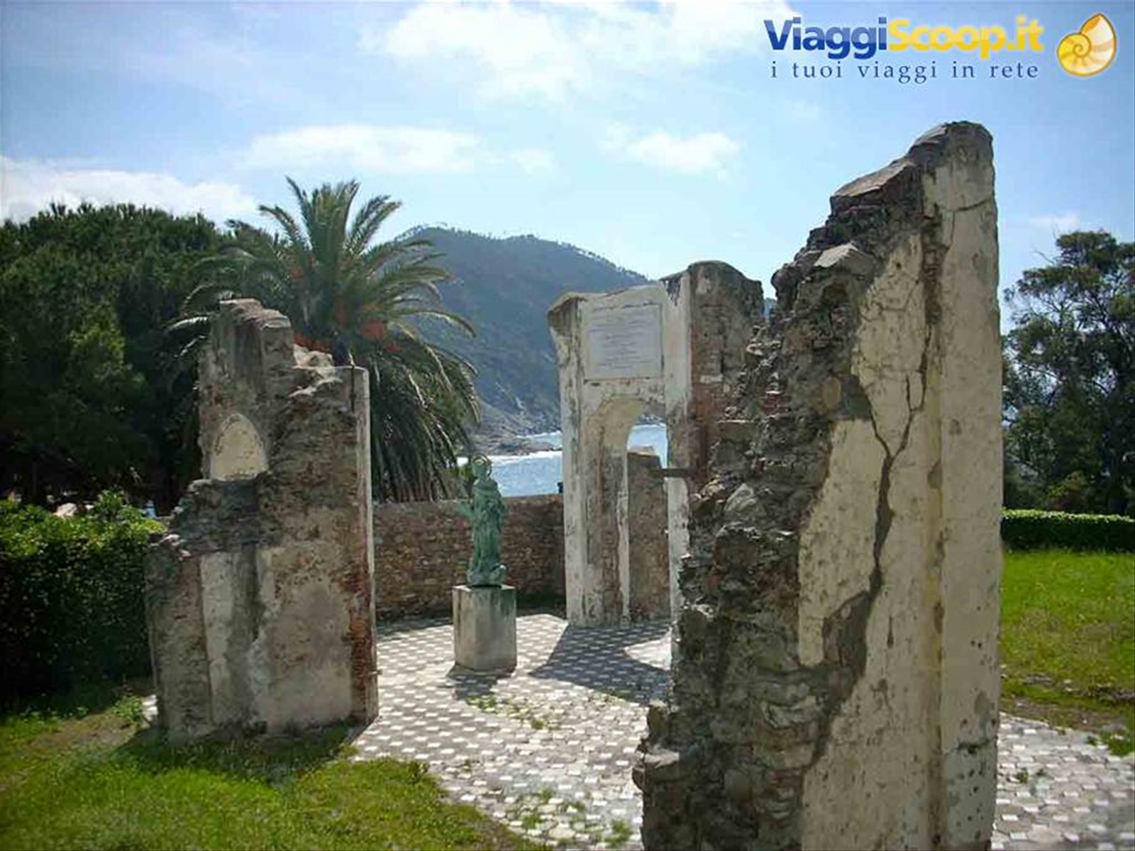 Le rovine dell'Oratorio di Santa Caterina